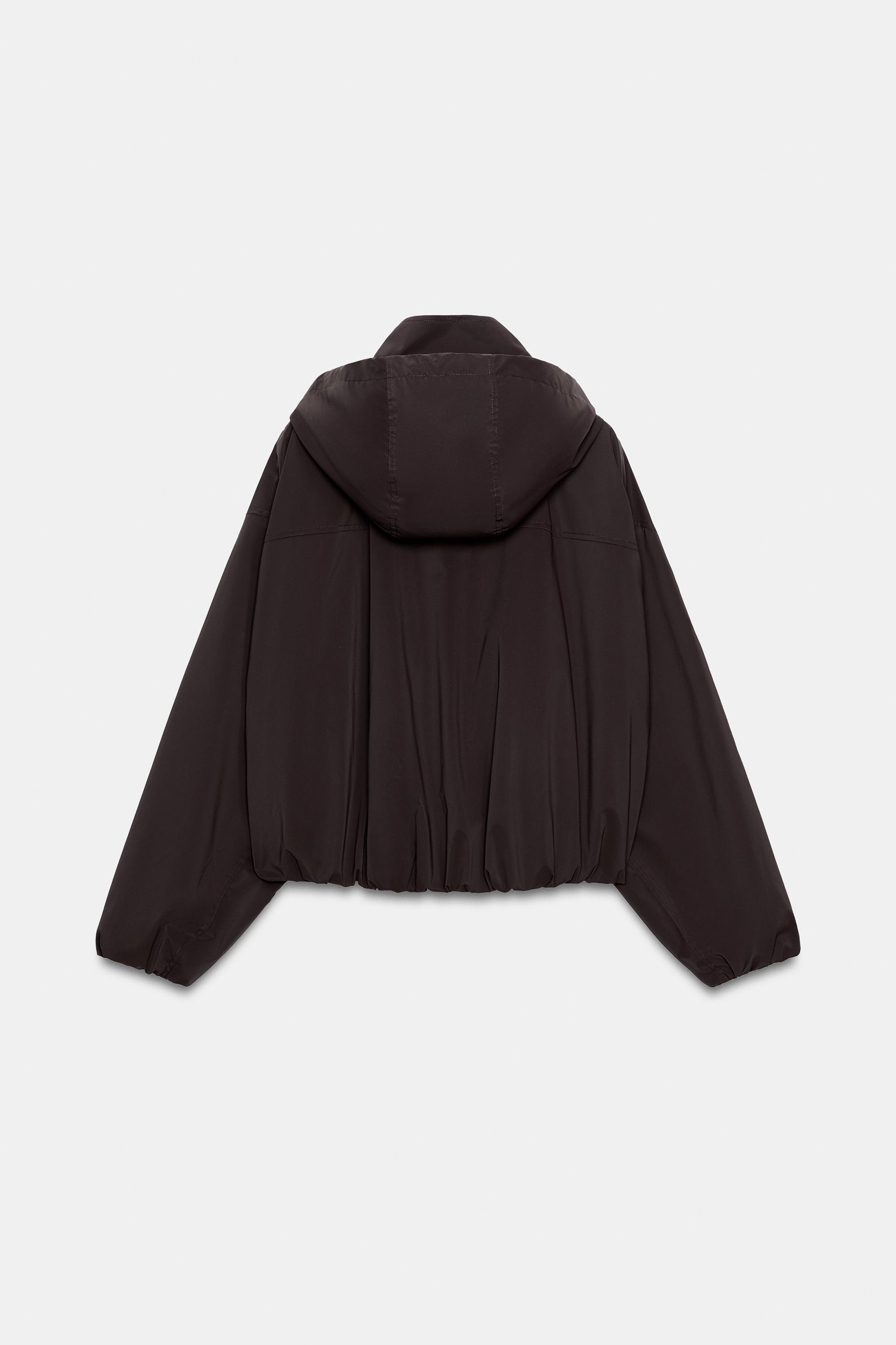 RUBBERIZED HOODIE JACKET